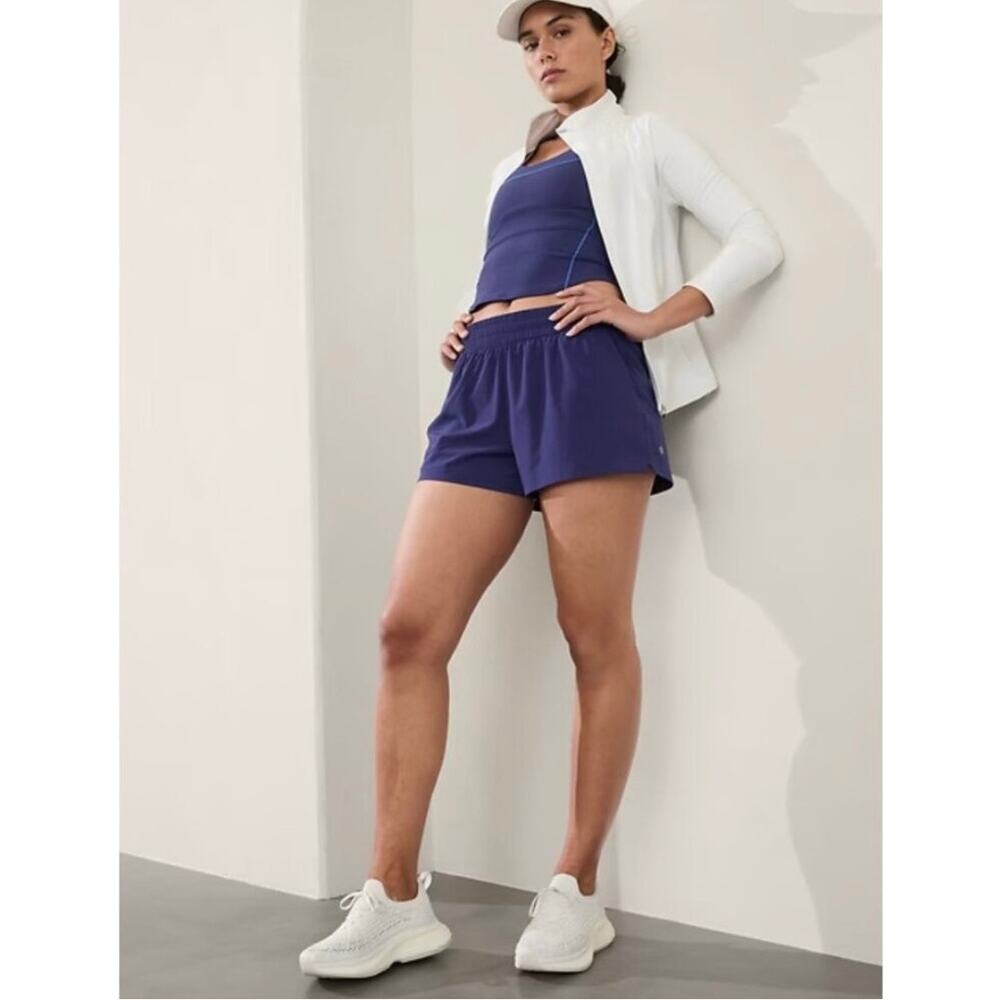 Athleta Navy Athletic Shorts